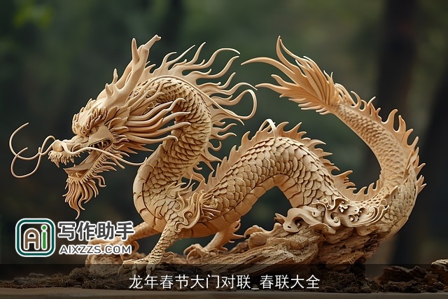 龙年春节大门对联_春联大全