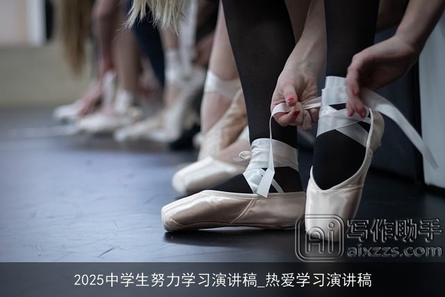 2025中学生努力学习演讲稿_热爱学习演讲稿