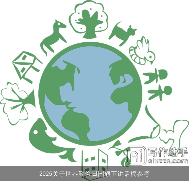 2025关于世界勤俭日国旗下讲话稿参考