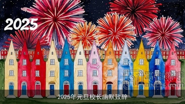 2025年元旦校长幽默致辞