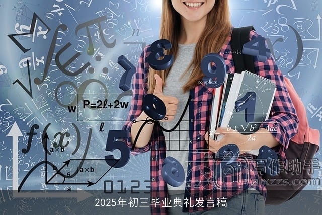 2025年初三毕业典礼发言稿