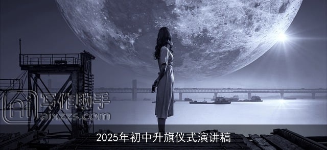 2025年初中升旗仪式演讲稿