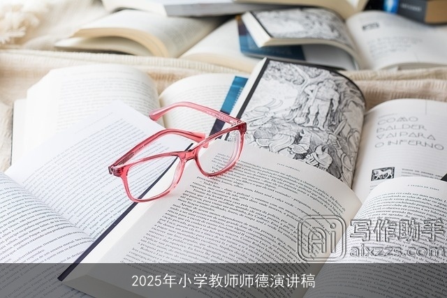 2025年小学教师师德演讲稿