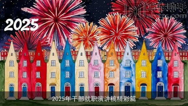 2025年干部就职演讲稿精彩篇