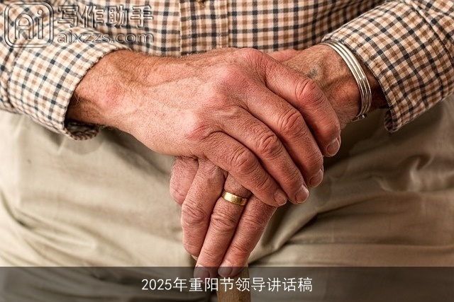 2025年重阳节领导讲话稿