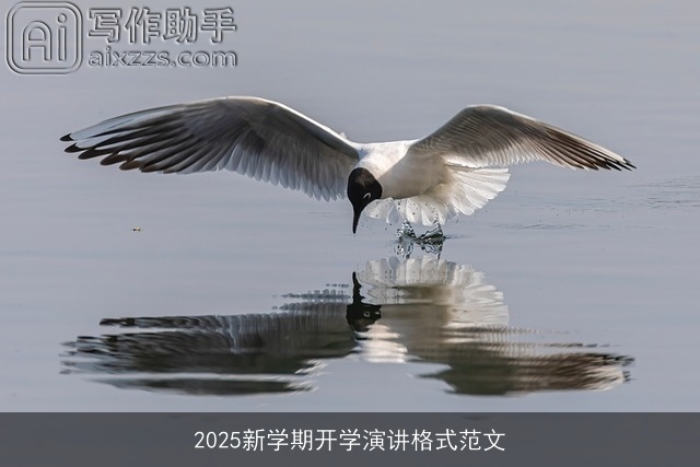 2025新学期开学演讲格式范文