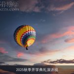 2025秋季开学典礼演讲稿