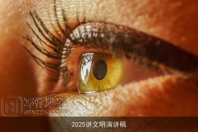 2025讲文明演讲稿