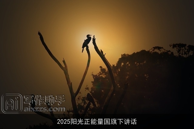 2025阳光正能量国旗下讲话