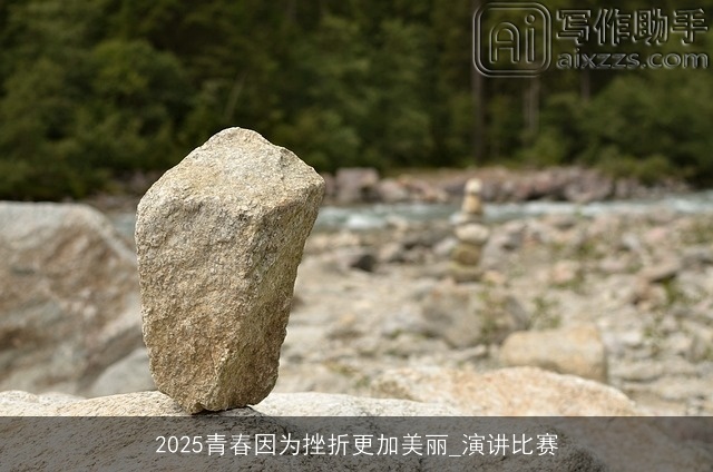 2025青春因为挫折更加美丽_演讲比赛