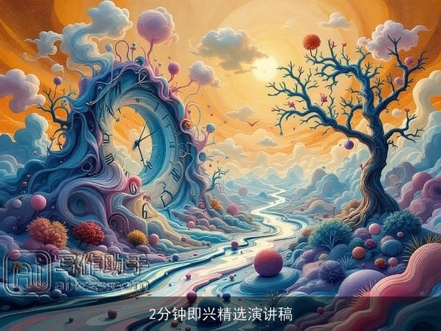 2分钟即兴精选演讲稿
