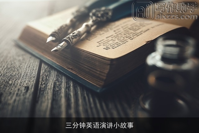 三分钟英语演讲小故事