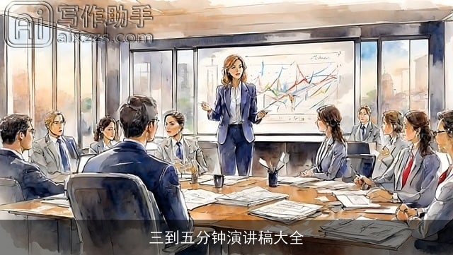 三到五分钟演讲稿大全