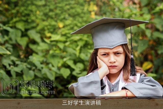 三好学生演讲稿