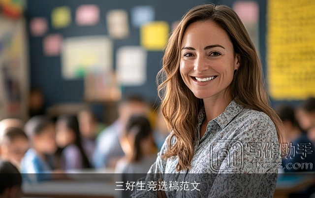 三好生竞选稿范文