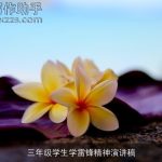 三年级学生学雷锋精神演讲稿