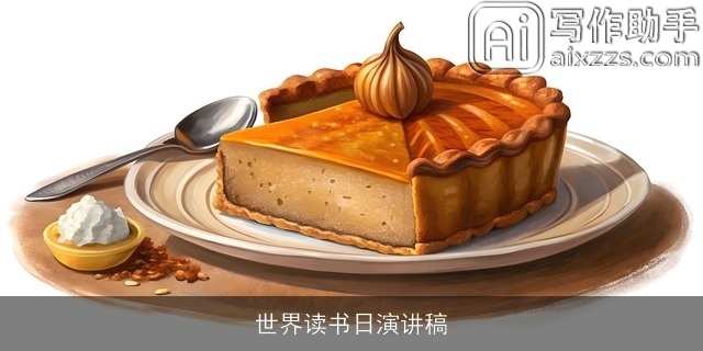 世界读书日演讲稿