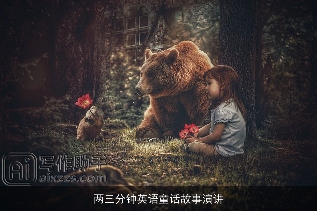 两三分钟英语童话故事演讲