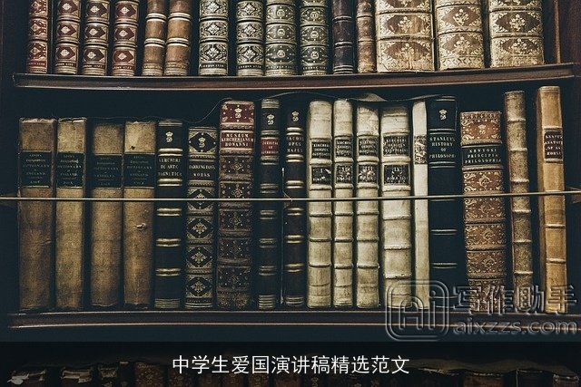 中学生爱国演讲稿精选范文