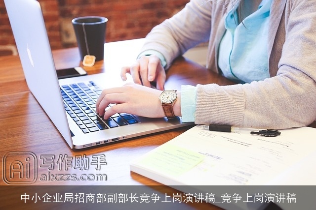 中小企业局招商部副部长竞争上岗演讲稿_竞争上岗演讲稿