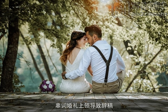 串词婚礼上领导致辞稿
