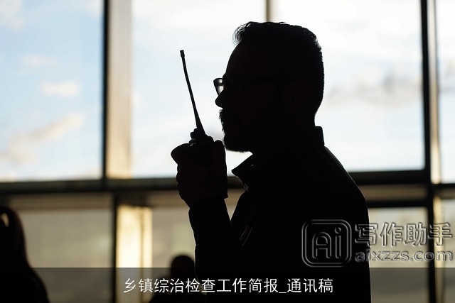 乡镇综治检查工作简报_通讯稿