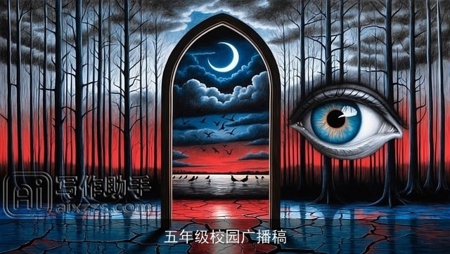 五年级校园广播稿