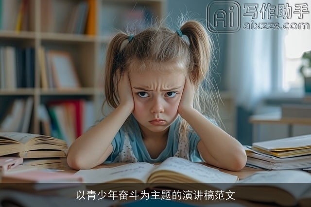 以青少年奋斗为主题的演讲稿范文