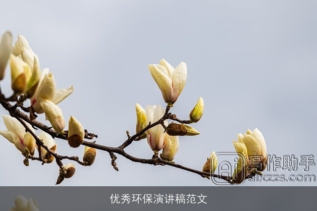 优秀环保演讲稿范文