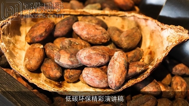 低碳环保精彩演讲稿