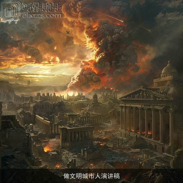 做文明城市人演讲稿