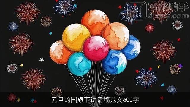 元旦的国旗下讲话稿范文600字