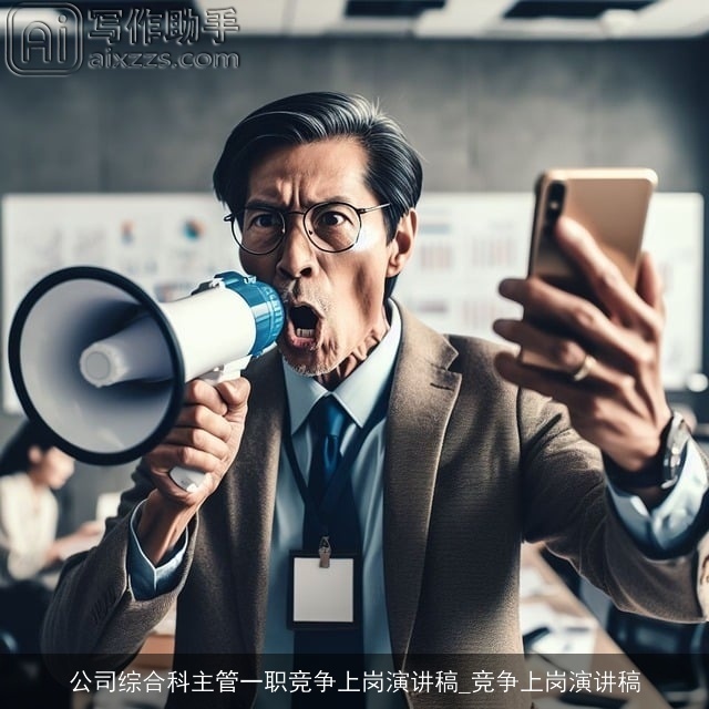 公司综合科主管一职竞争上岗演讲稿_竞争上岗演讲稿