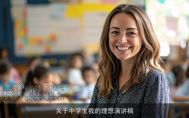 关于中学生我的理想演讲稿