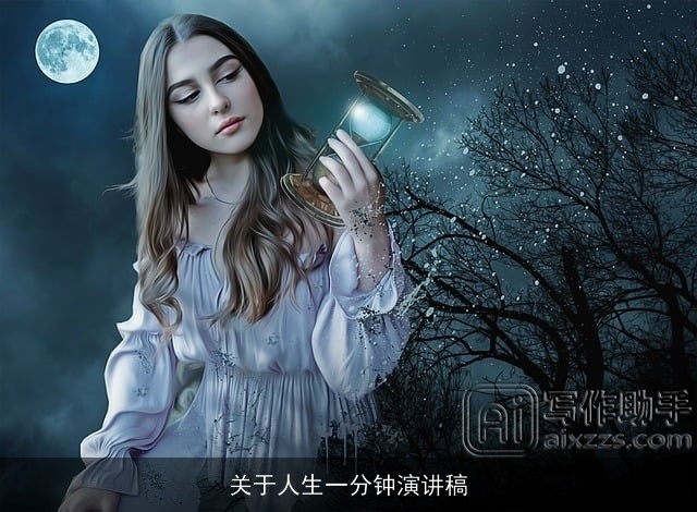 关于人生一分钟演讲稿