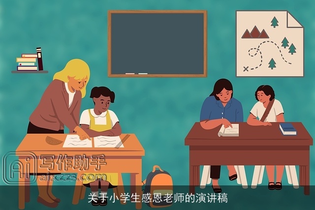 关于小学生感恩老师的演讲稿