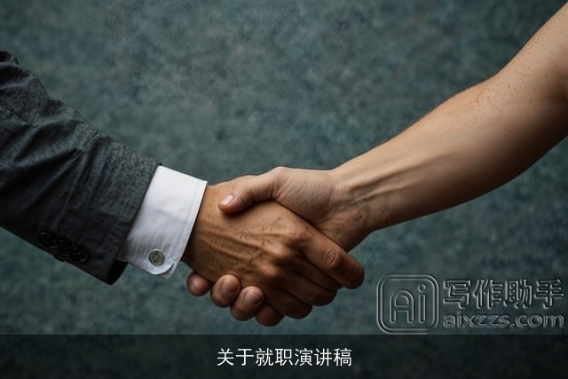 关于就职演讲稿