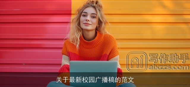 关于最新校园广播稿的范文