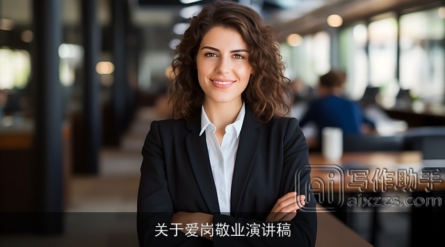 关于爱岗敬业演讲稿