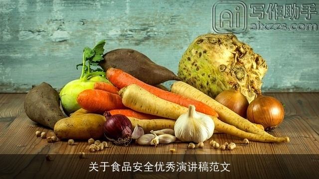 关于食品安全优秀演讲稿范文