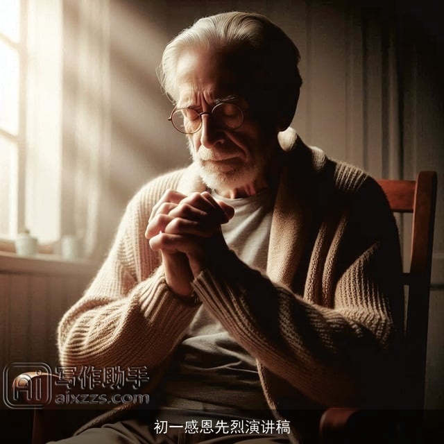 初一感恩先烈演讲稿