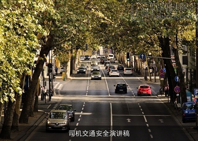 司机交通安全演讲稿