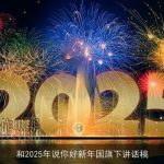 和2025年说你好新年国旗下讲话稿