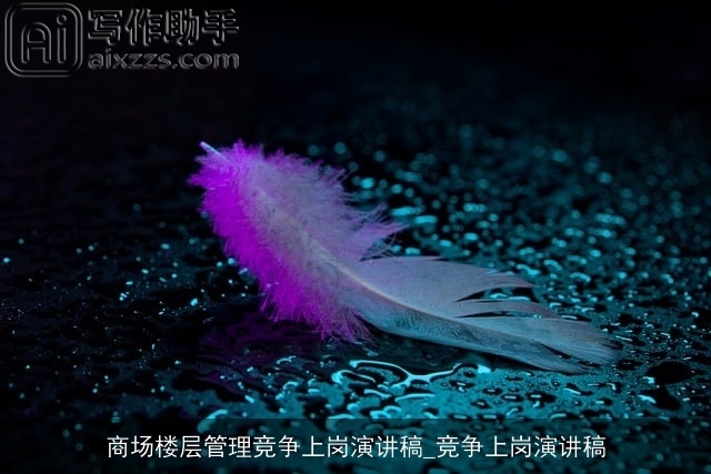 商场楼层管理竞争上岗演讲稿_竞争上岗演讲稿