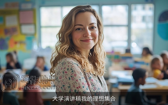 大学演讲稿我的理想集合