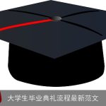 大学生毕业典礼流程最新范文