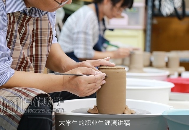 大学生的职业生涯演讲稿