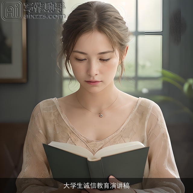 大学生诚信教育演讲稿