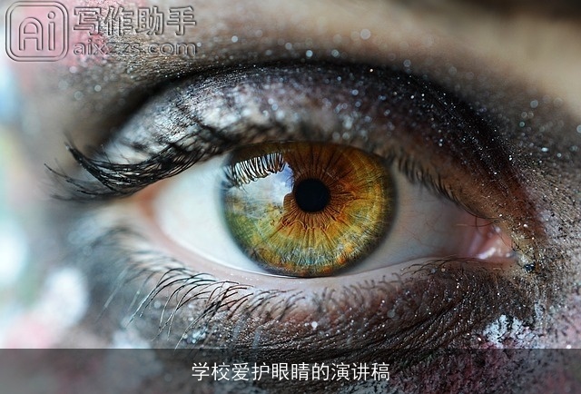 学校爱护眼睛的演讲稿