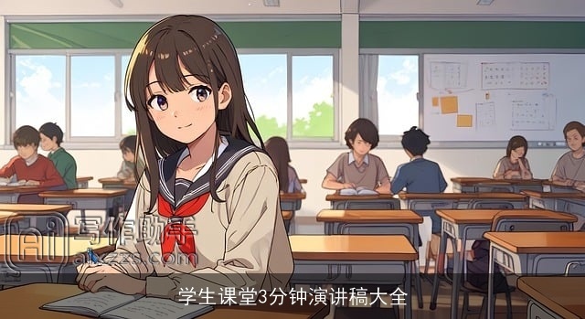 学生课堂3分钟演讲稿大全